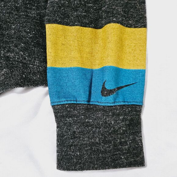 Nike NFL Team Apparel Mens T-Shirt Multi-Color Size XXL Cotton Blend Long Sleeve - Picture 10 of 12